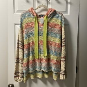 NWT Colorful sweater size Large